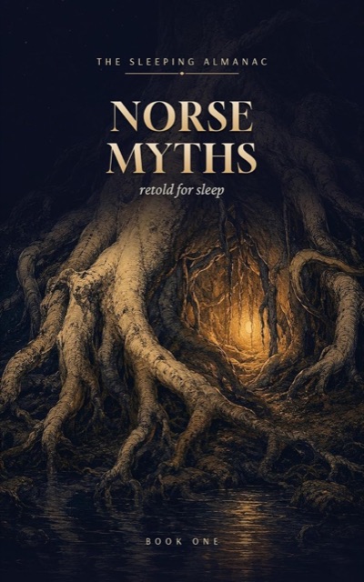 Cover of The Sleeping Almanac: Norse Myths Retold for Sleep